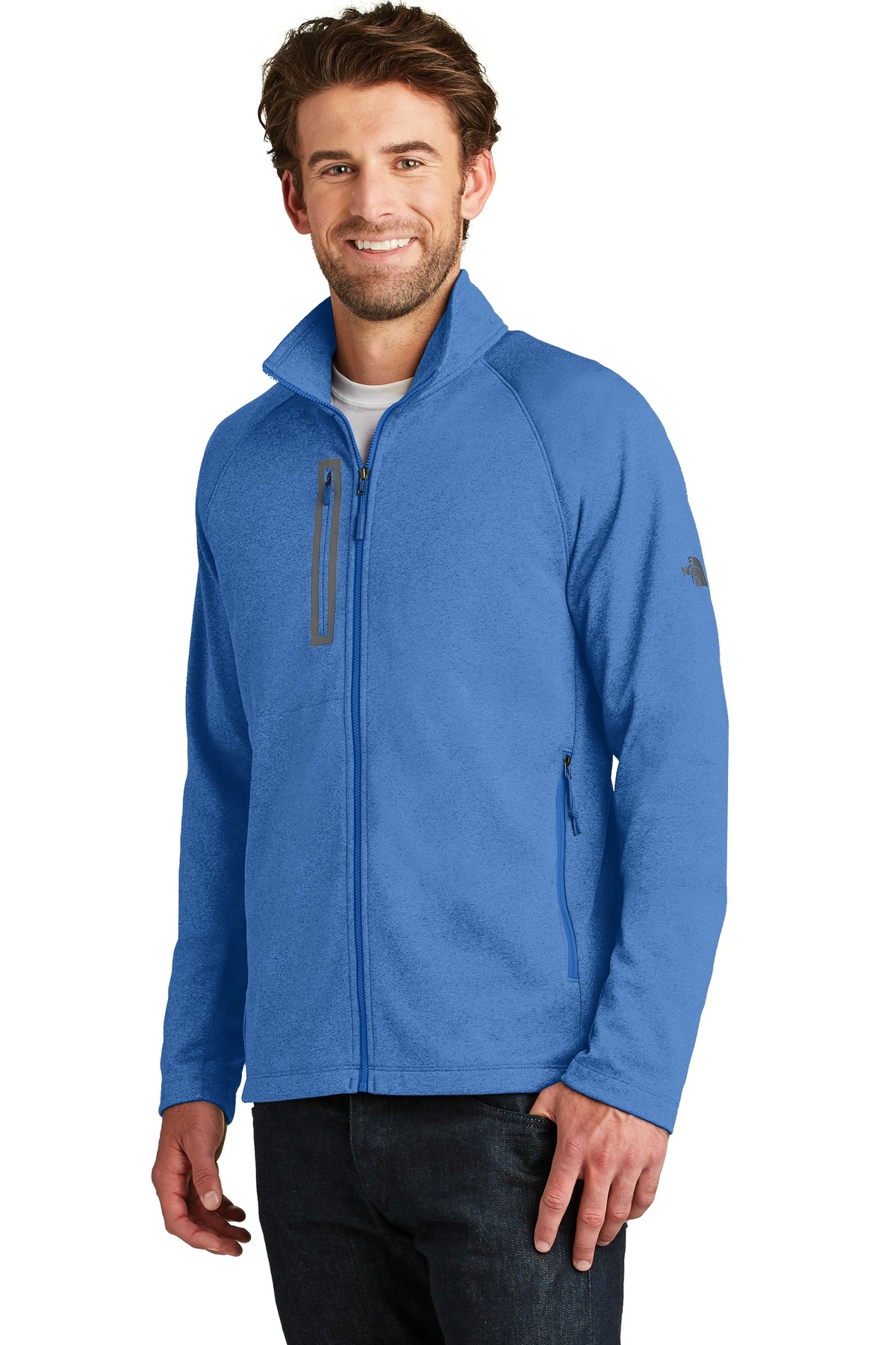 The North Face Embroidered Men's Canyon Flats Fleece Jacket Thumb