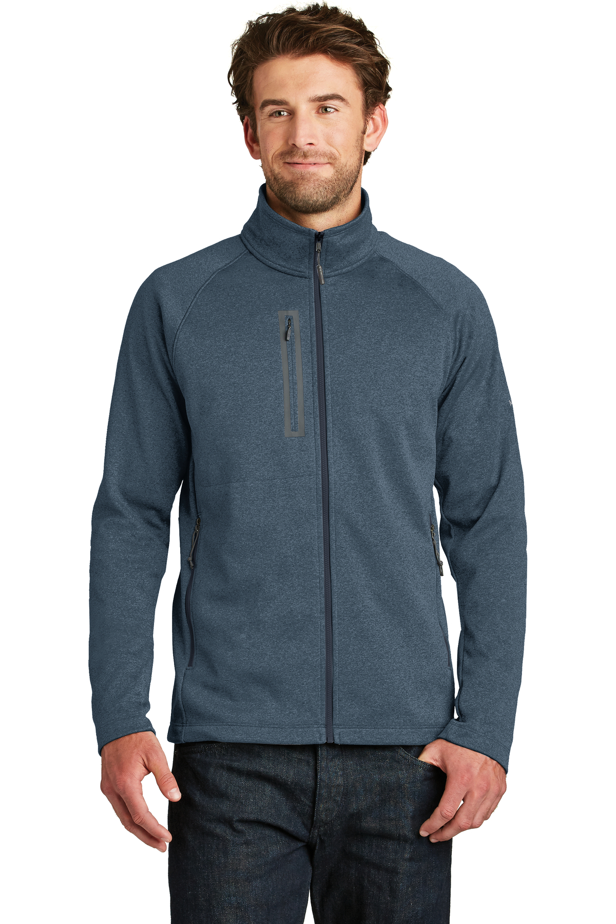 The North Face Embroidered Men's Canyon Flats Fleece Jacket - Queensboro