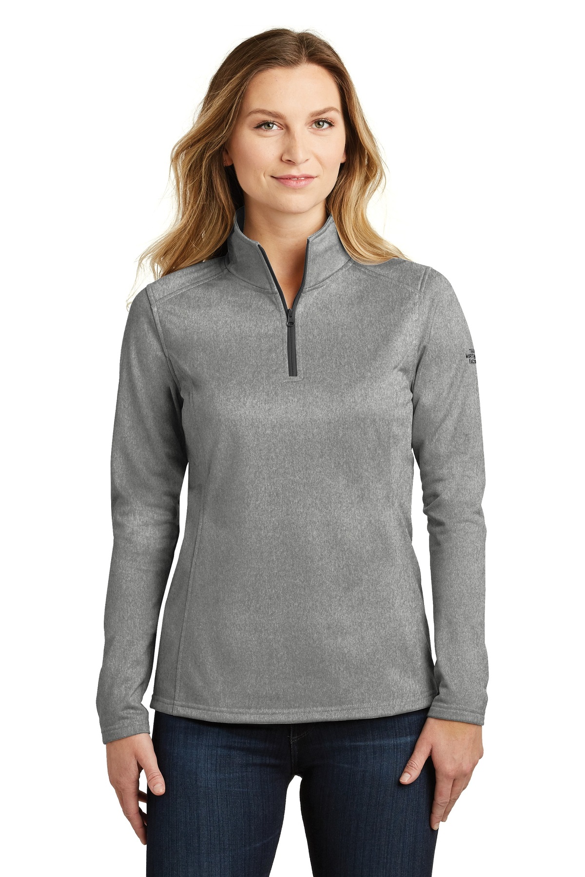 The North Face Embroidered Women's Tech 1/4Zip Fleece Queensboro