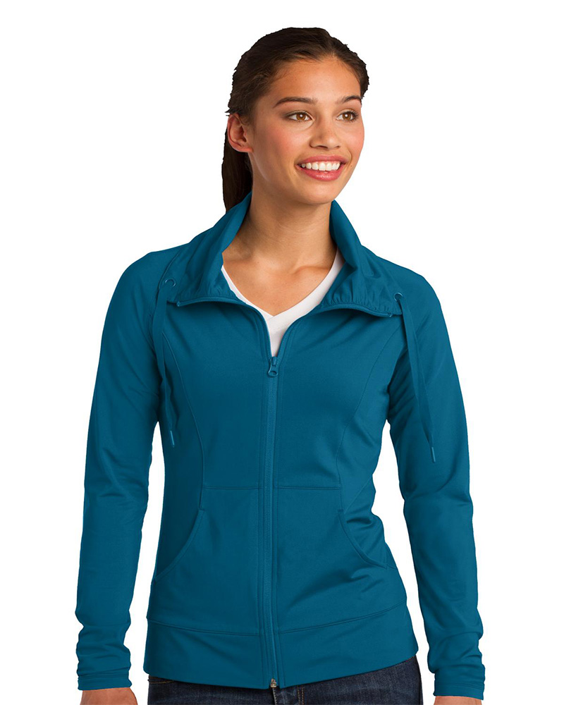 Sport-Tek  Embroidered Women's SportWick Stretch Jacket