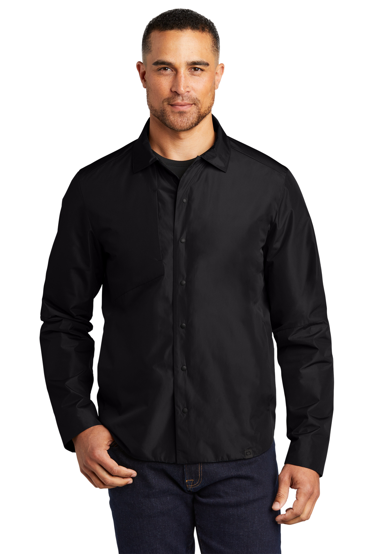 OGIO Embroidered Men's Core Reverse Shirt Jacket Thumb