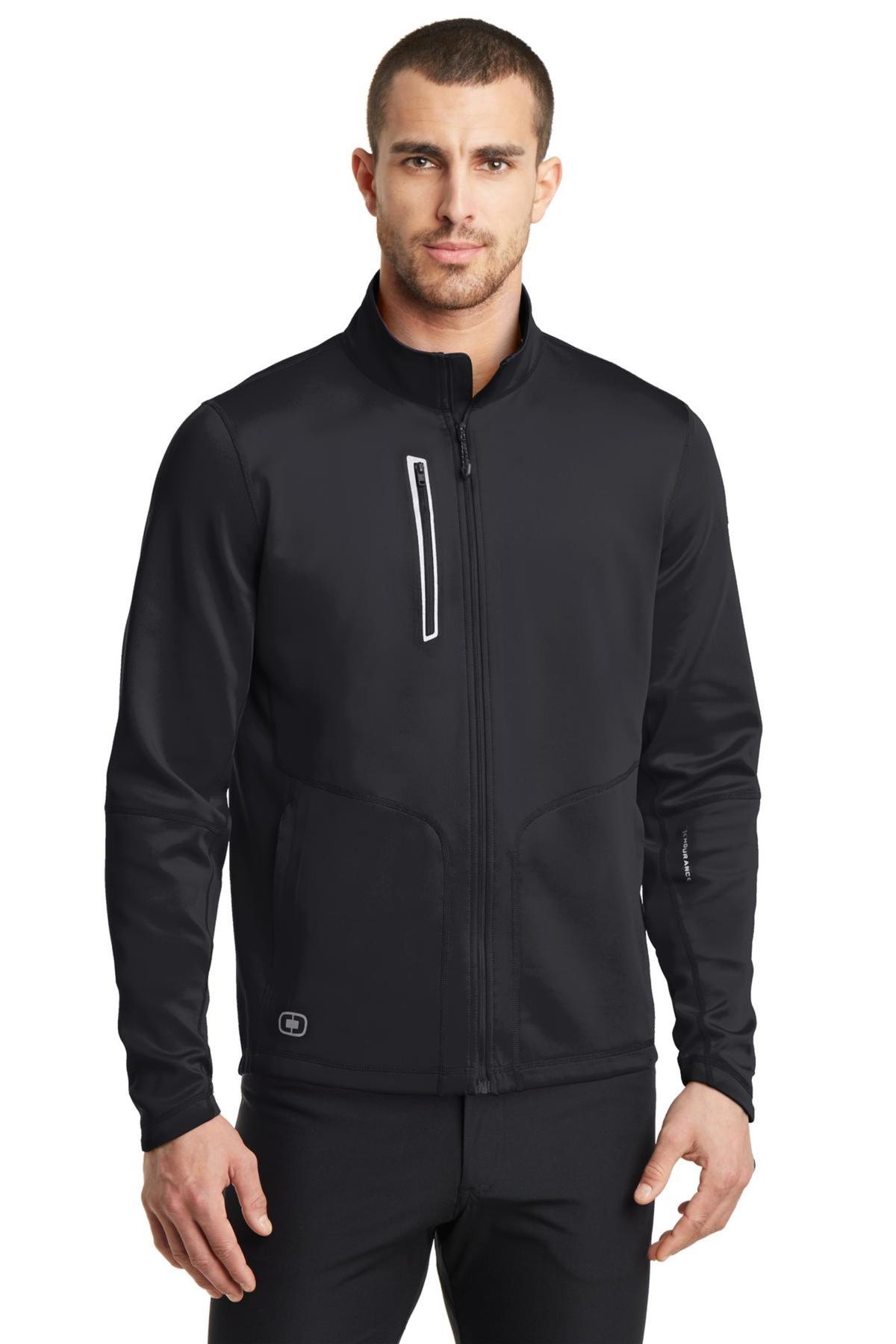 OGIO Embroidered Men's Fulcrum Full-Zip Image - OGIO ENDURANCE Embroidered Men's Fulcrum Full-Zip