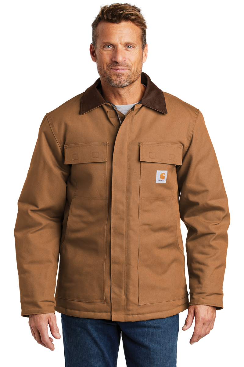 Product Image - Carhartt Embroidered Men's Duck Traditional Coat
