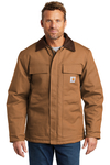 Carhartt Embroidered Men's Duck Traditional Coat Thumb