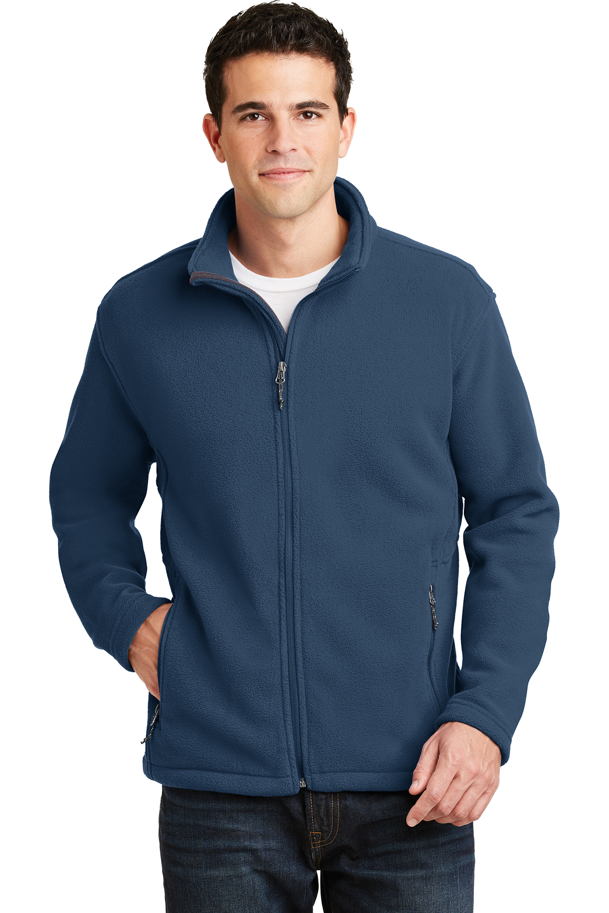 Port Authority Embroidered Men's Value Fleece Jacket