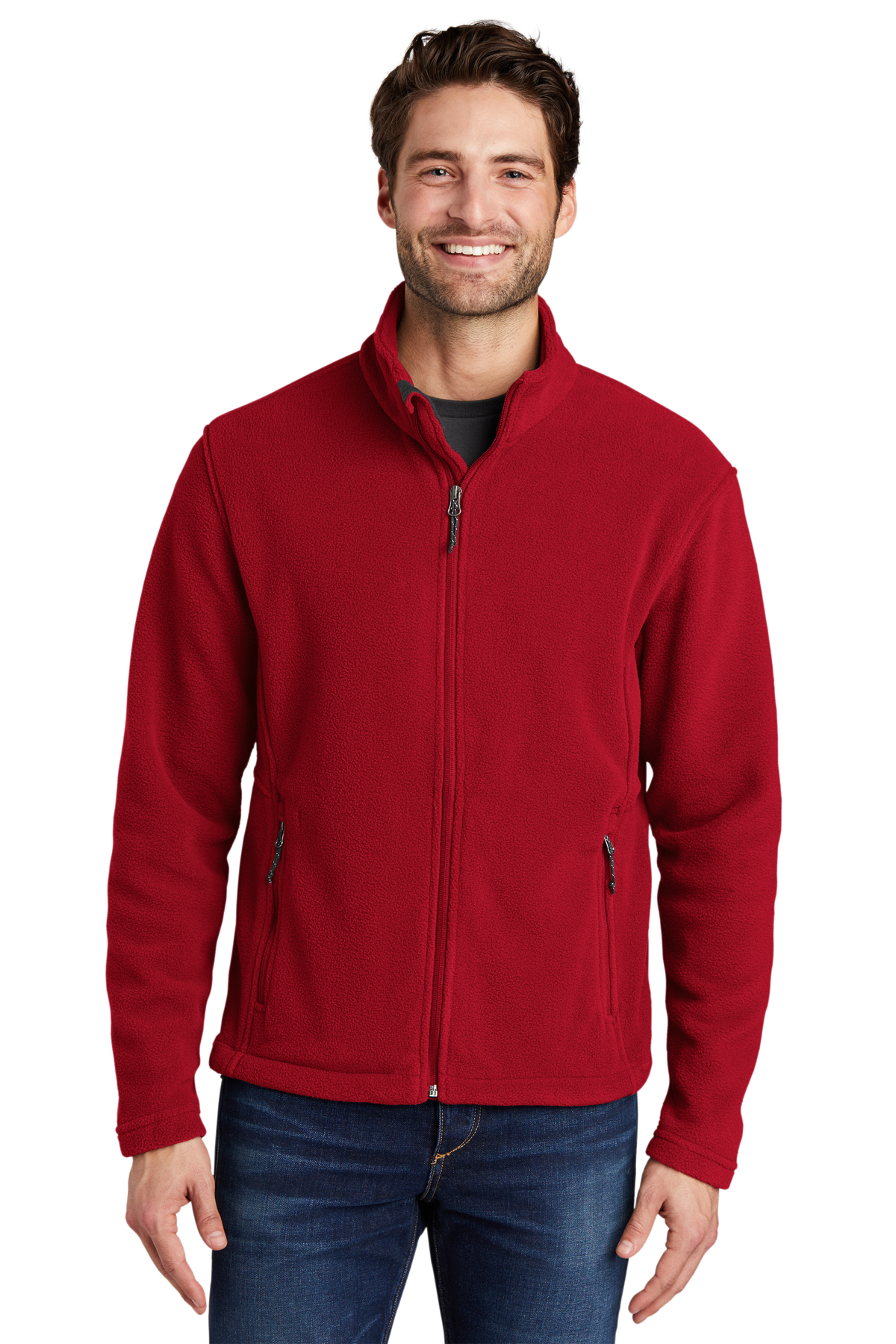 Port Authority Embroidered Men's Value Fleece Jacket | Fleece Apparel ...
