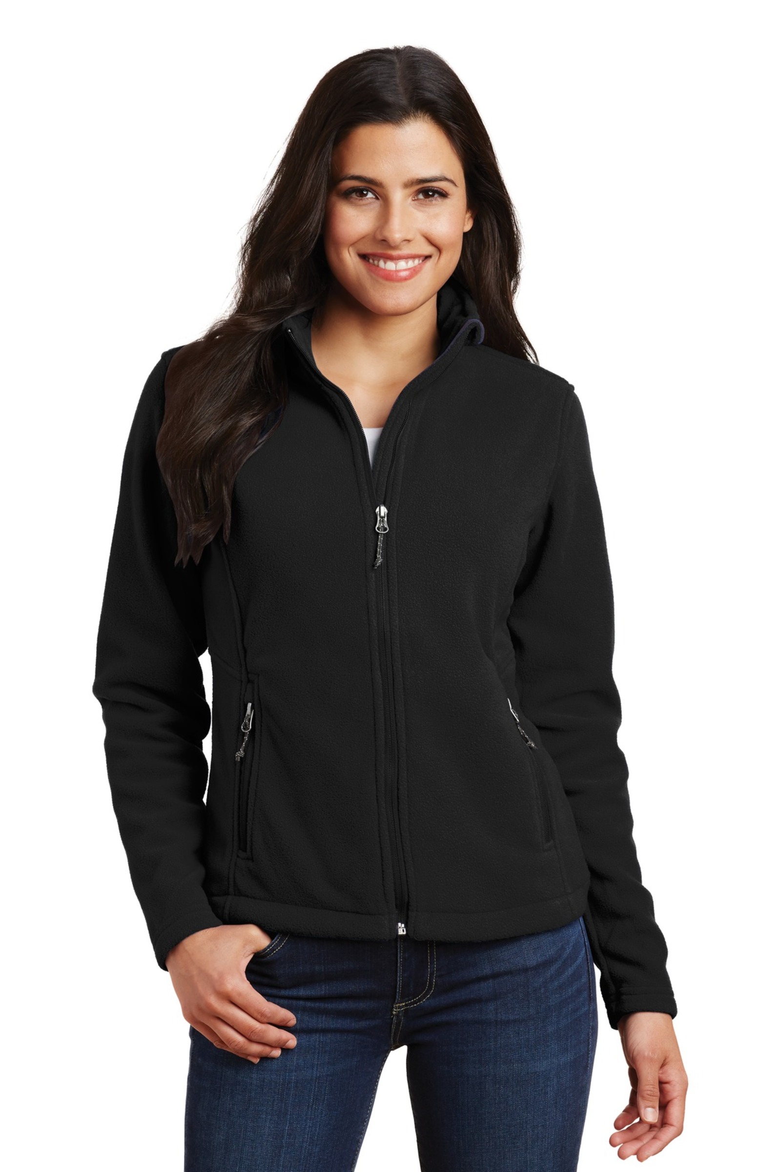 Port Authority Embroidered Women's Value Fleece Jacket Image - Port Authority Embroidered Women's Value Fleece Jacket