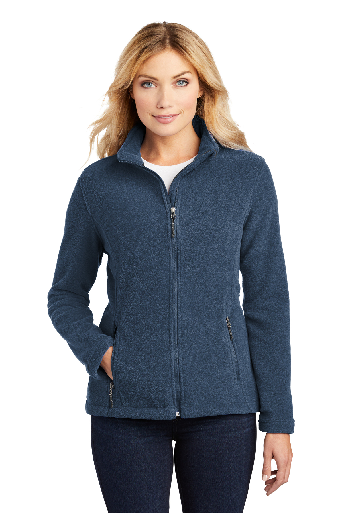 Port Authority Embroidered Women's Value Fleece Jacket - Queensboro
