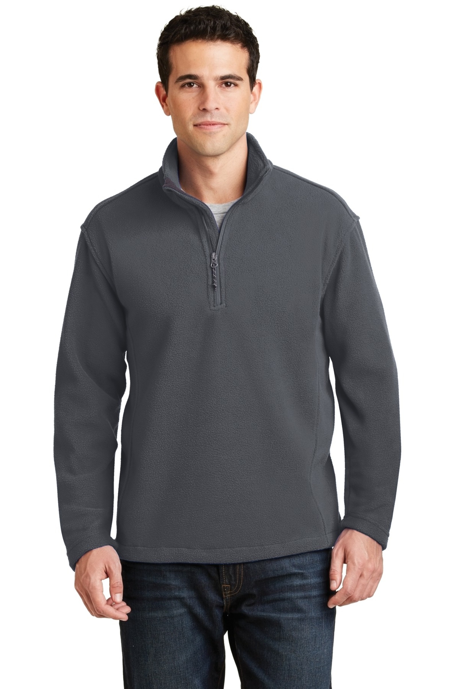 Port Authority Embroidered Men's Value Fleece 1/4-Zip Pullover