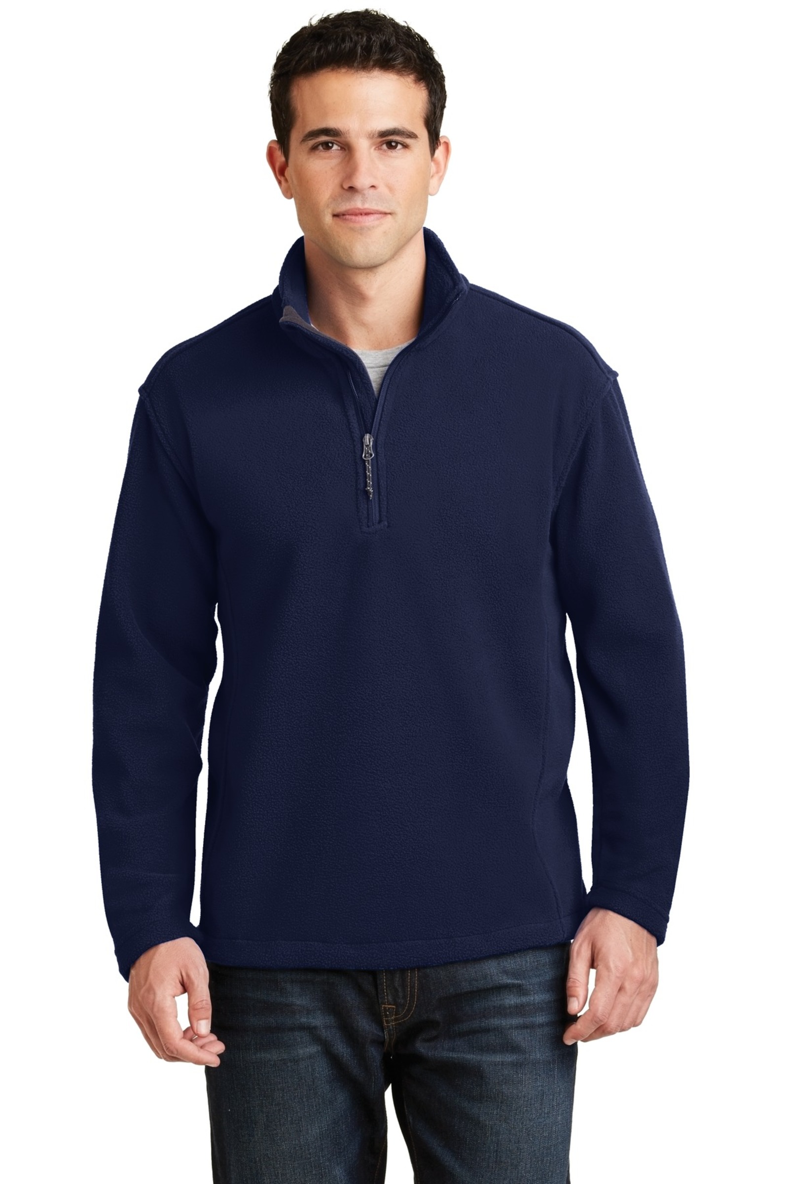 Port Authority Embroidered Men's Value Fleece 1/4-Zip Pullover | Fleece ...