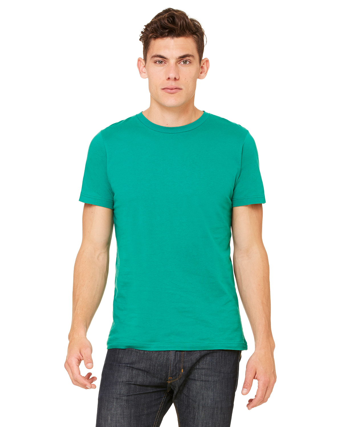 Bella+Canvas Digitally Printed Men's Ringspun Cotton T-Shirt - Queensboro