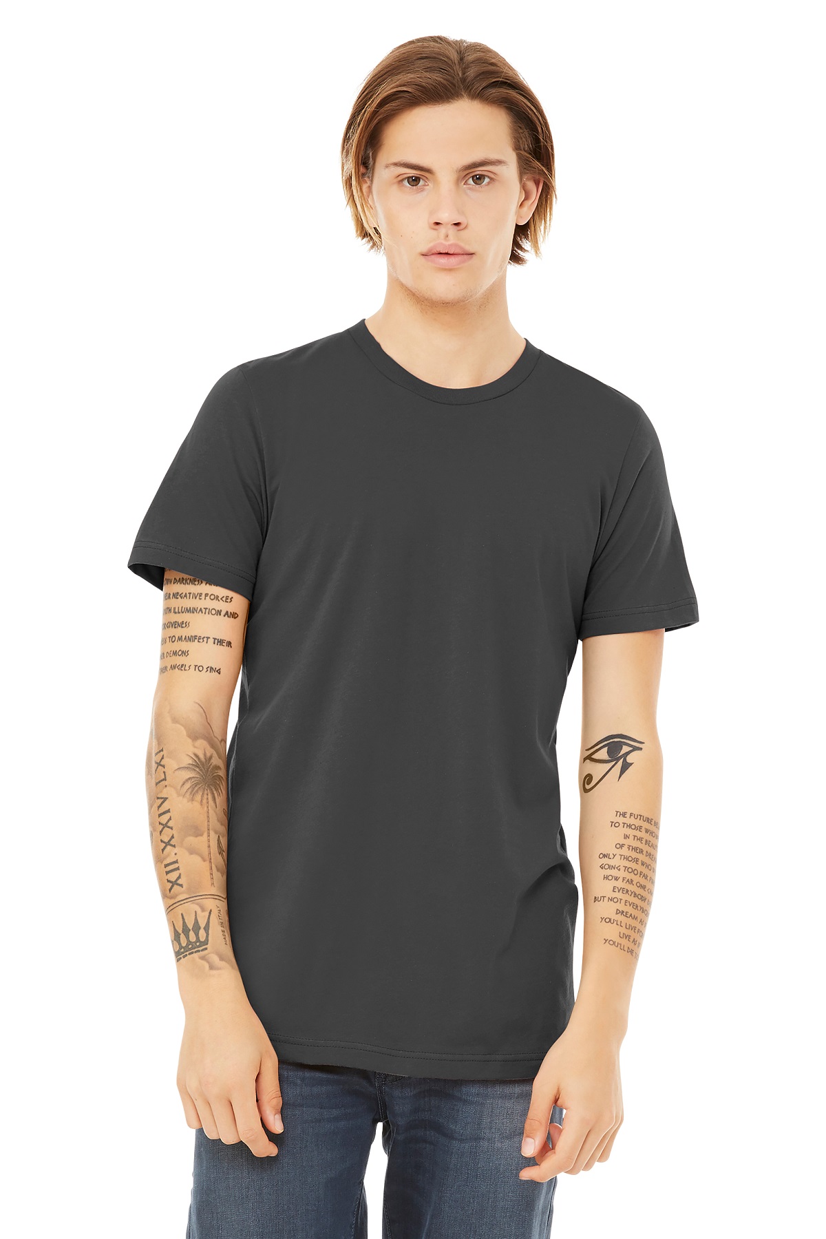 Canvas Printed Men's Ringspun Cotton T 
