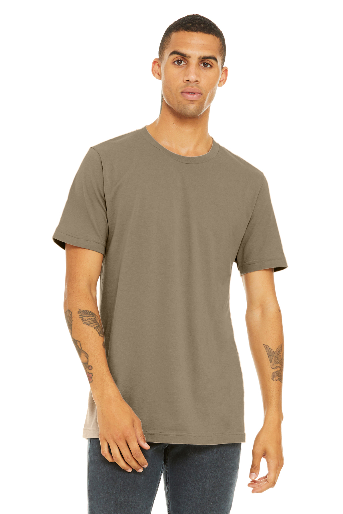 Bella+Canvas Digitally Printed Men's Ringspun Cotton T-Shirt - Queensboro