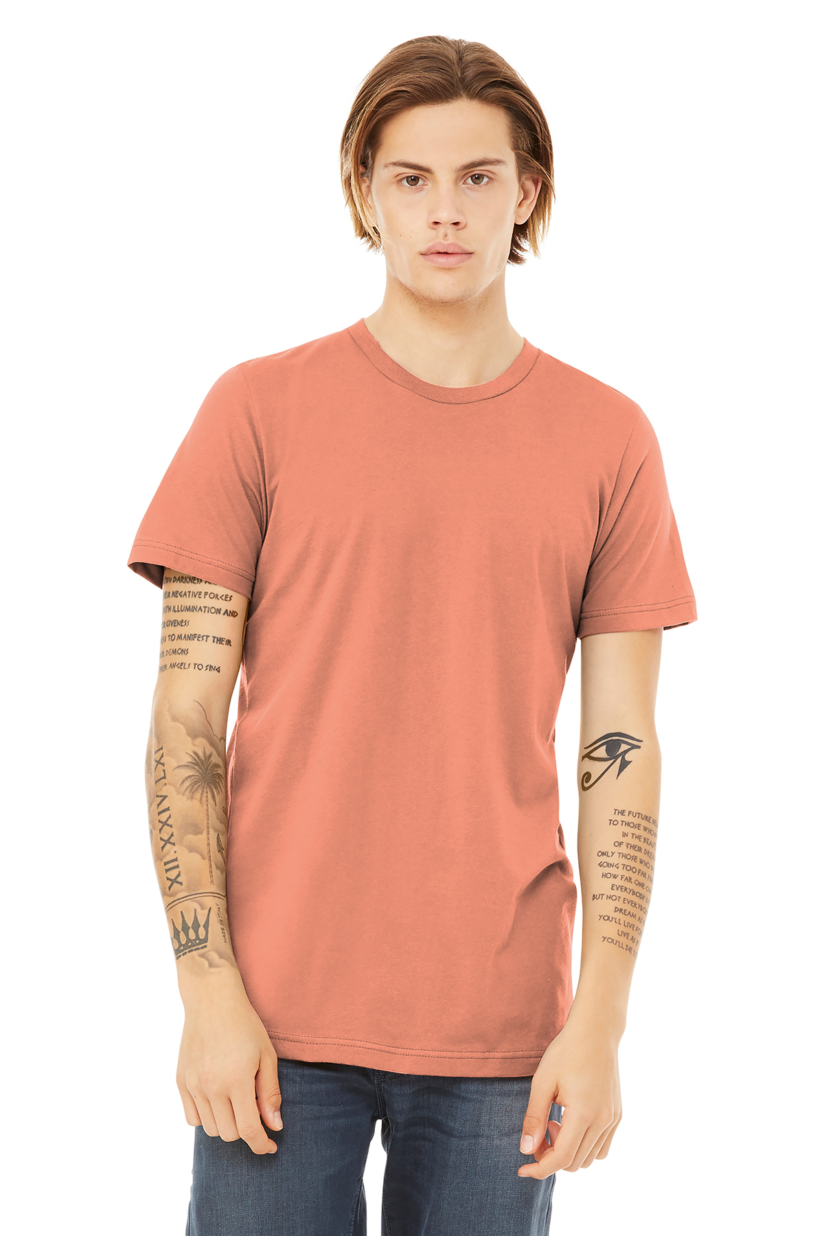 Bella+Canvas Digitally Printed Men's Ringspun Cotton T-Shirt - Queensboro