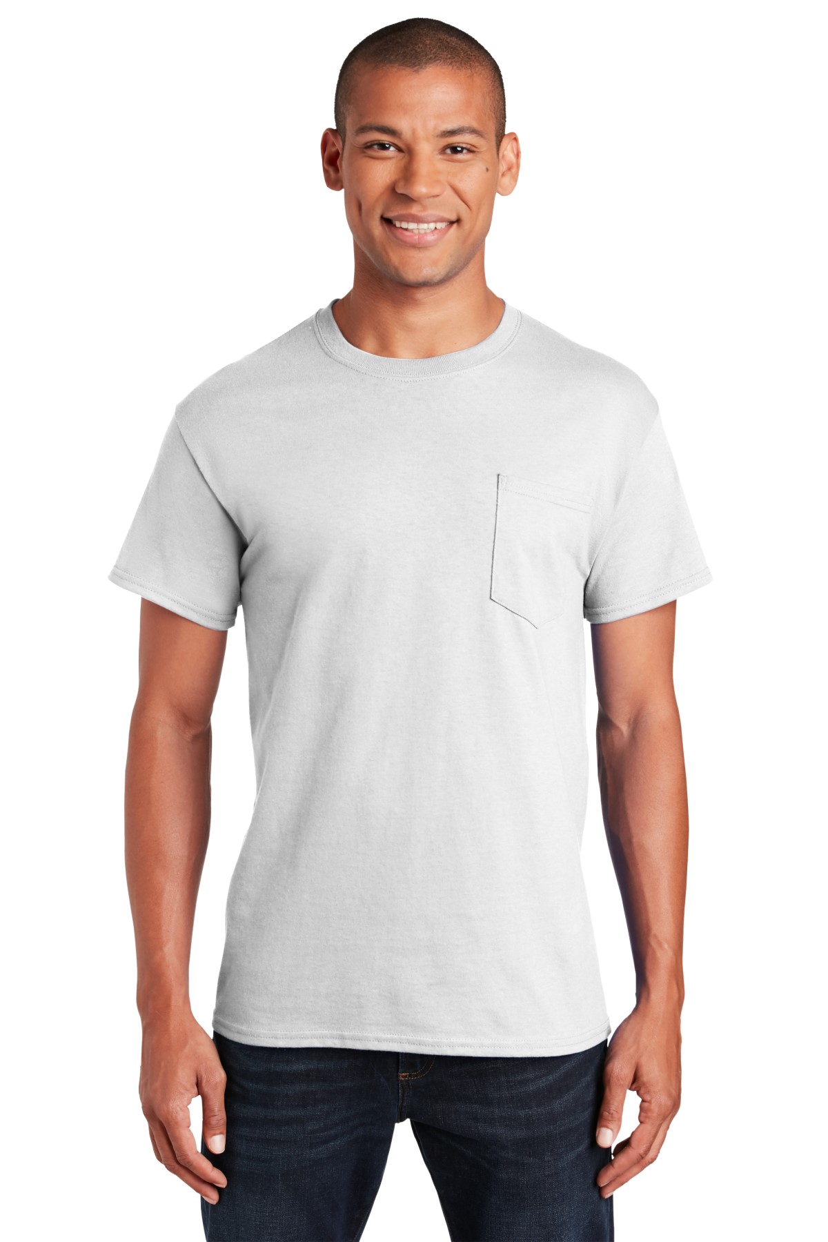 Gildan Embroidered Men's Classic Pocket Tee