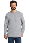 Carhartt Embroidered Men's Workwear Pocket Long Sleeve Tee Thumb