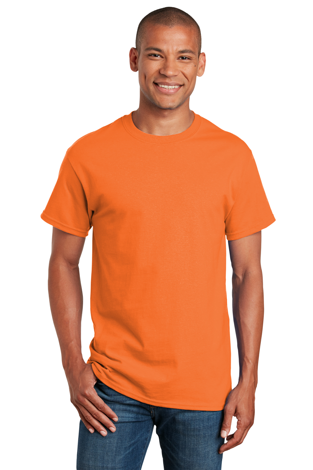 Gildan Printed Men's Classic Ultra Cotton Safety Tee