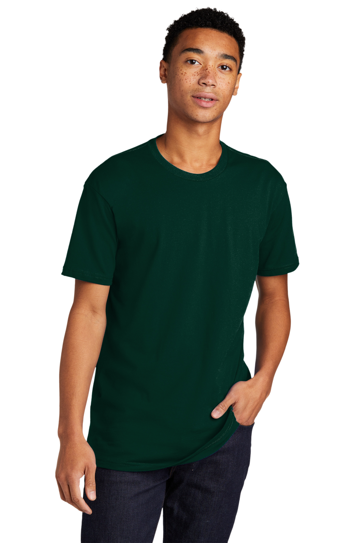 Next Level Embroidered Men's Cotton Tee Thumb