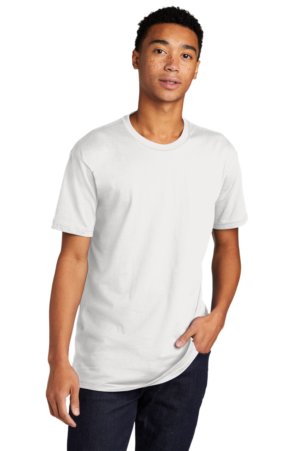 Next Level  Printed Men's Cotton Tee