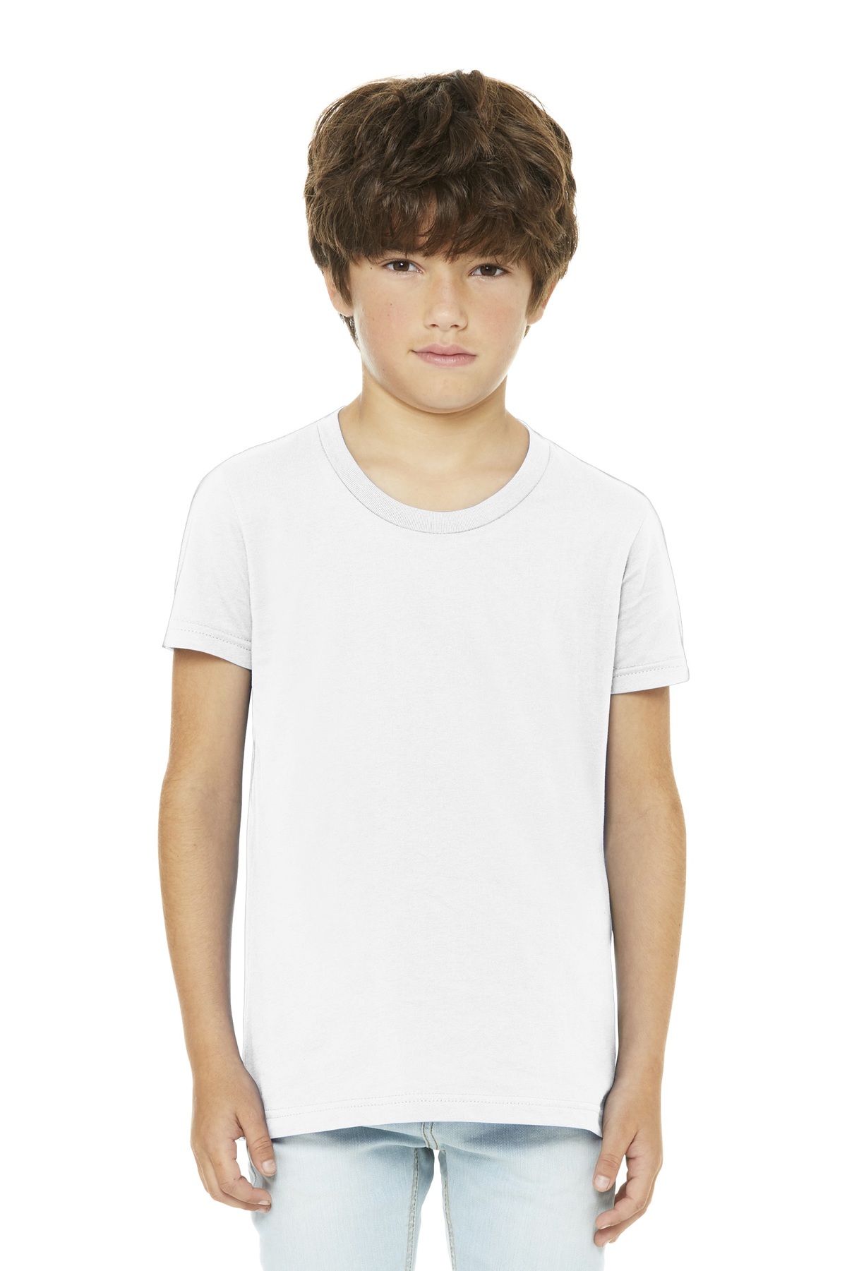 Bella+Canvas Embroidered Youth Jersey Short Sleeve Tee