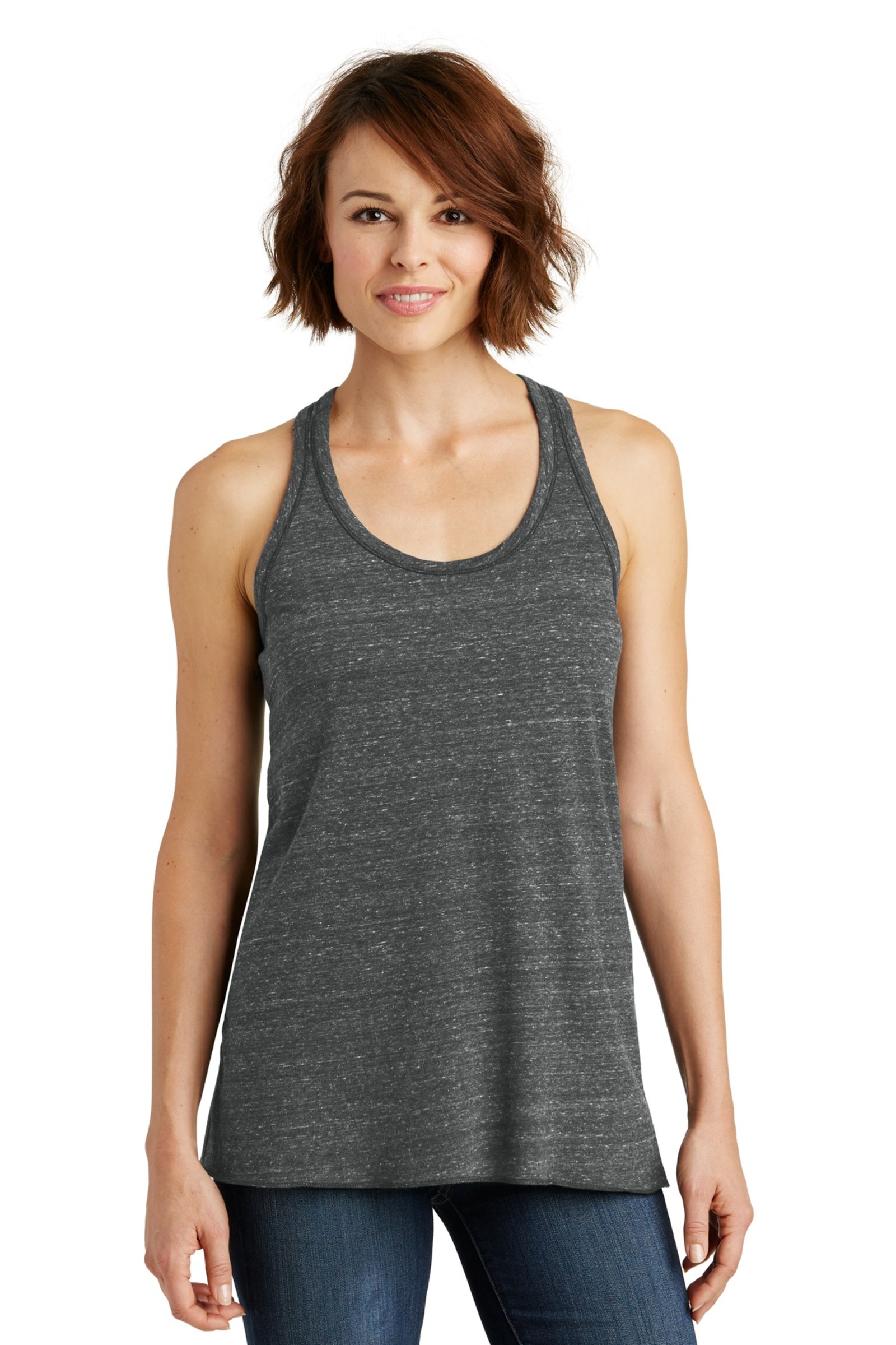 District Embroidered Women's Cosmic Twist Back Tank