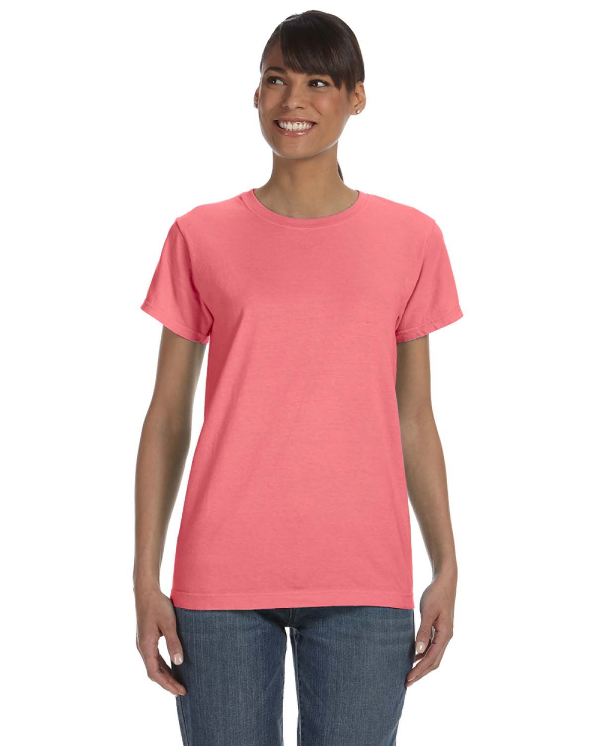 Printed Comfort Colors Ladies' 5.4 oz. T-Shirt