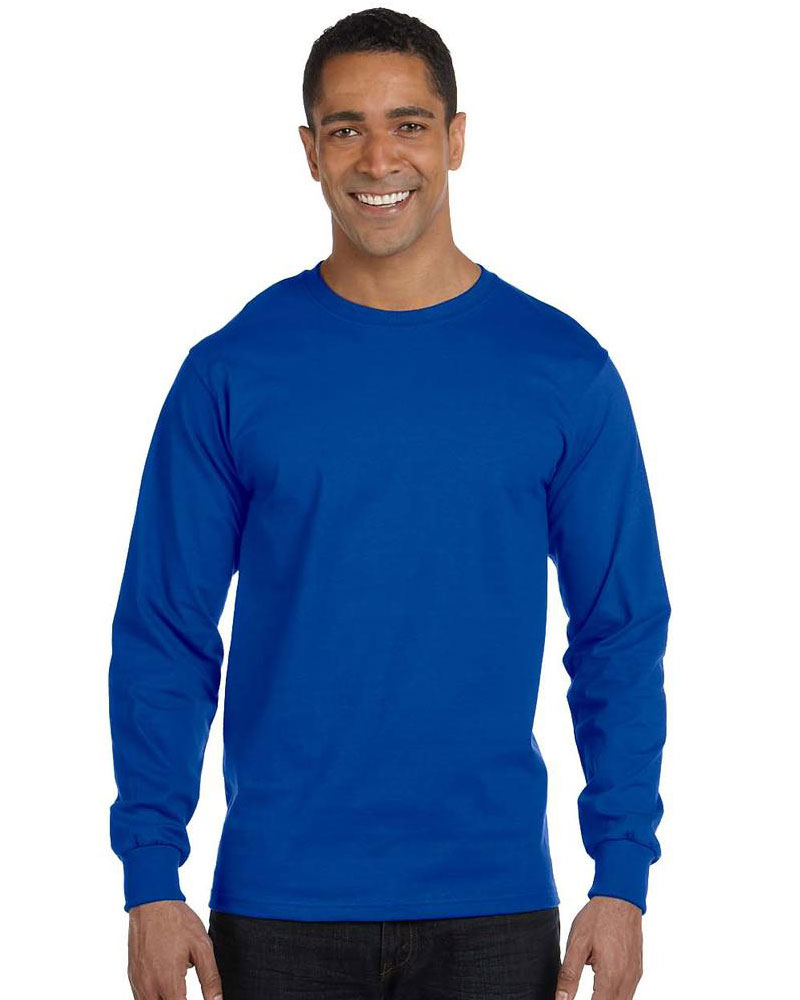 Gildan Embroidered Men's DryBlend 5.6 oz., 50/50 Long-Sleeve T-Shirt