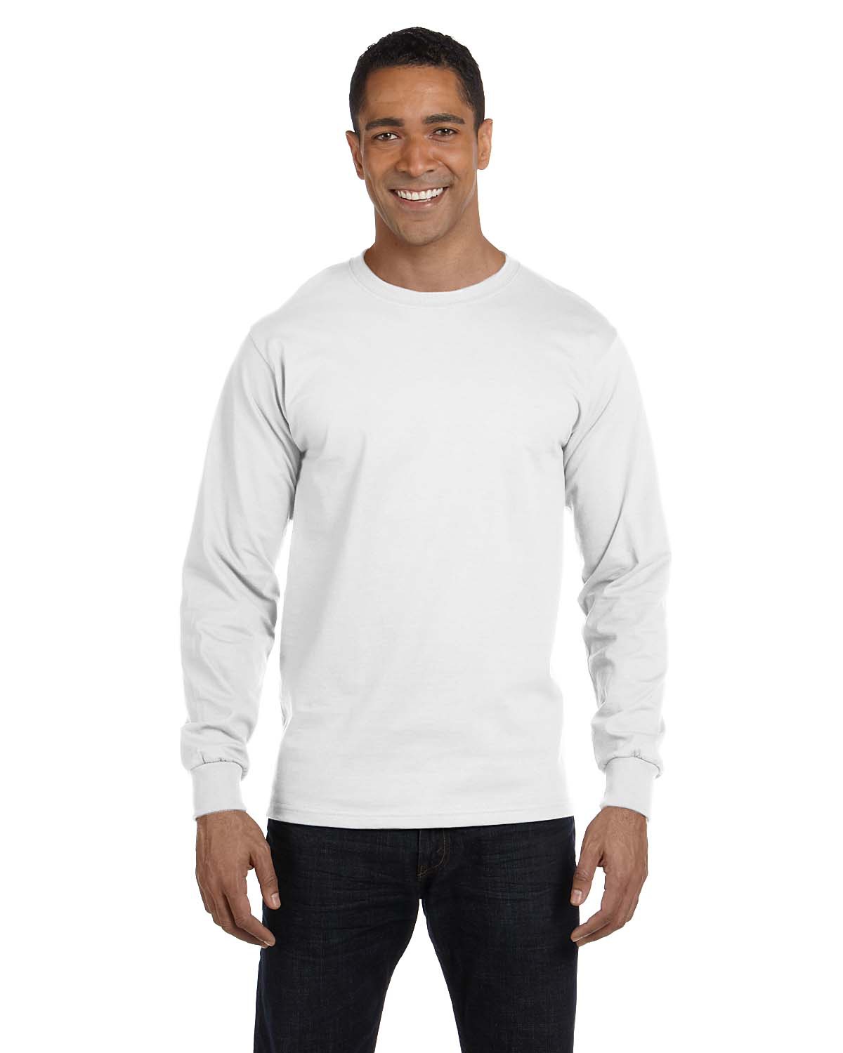 Gildan Embroidered Men's DryBlend 5.6 oz., 50/50 Long-Sleeve T-Shirt