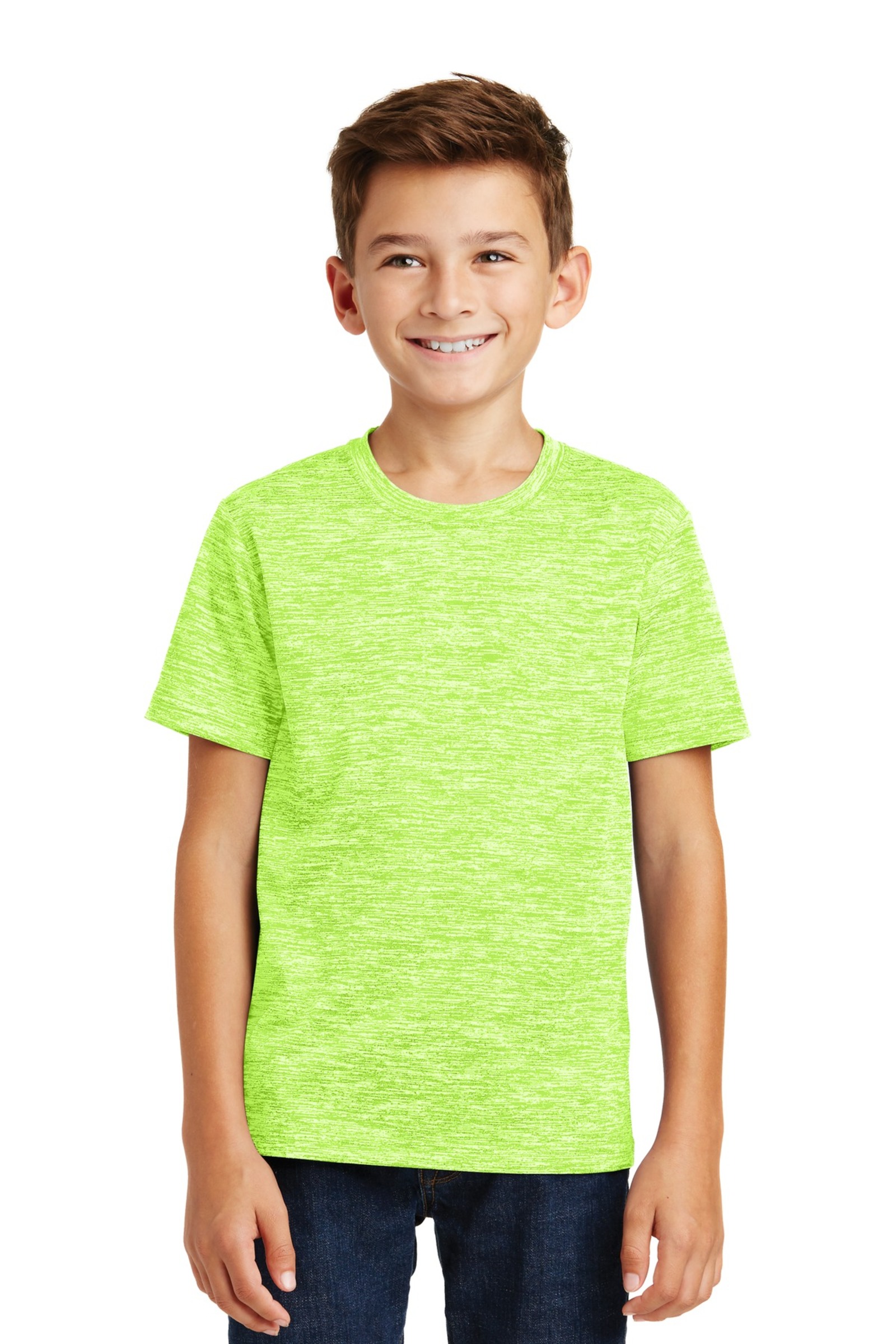 Sport-Tek Embroidered Youth PosiCharge Electric Heather Tee