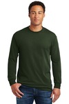 Gildan  Printed Men's Heavy Cotton Long Sleeve T-Shirt Thumb