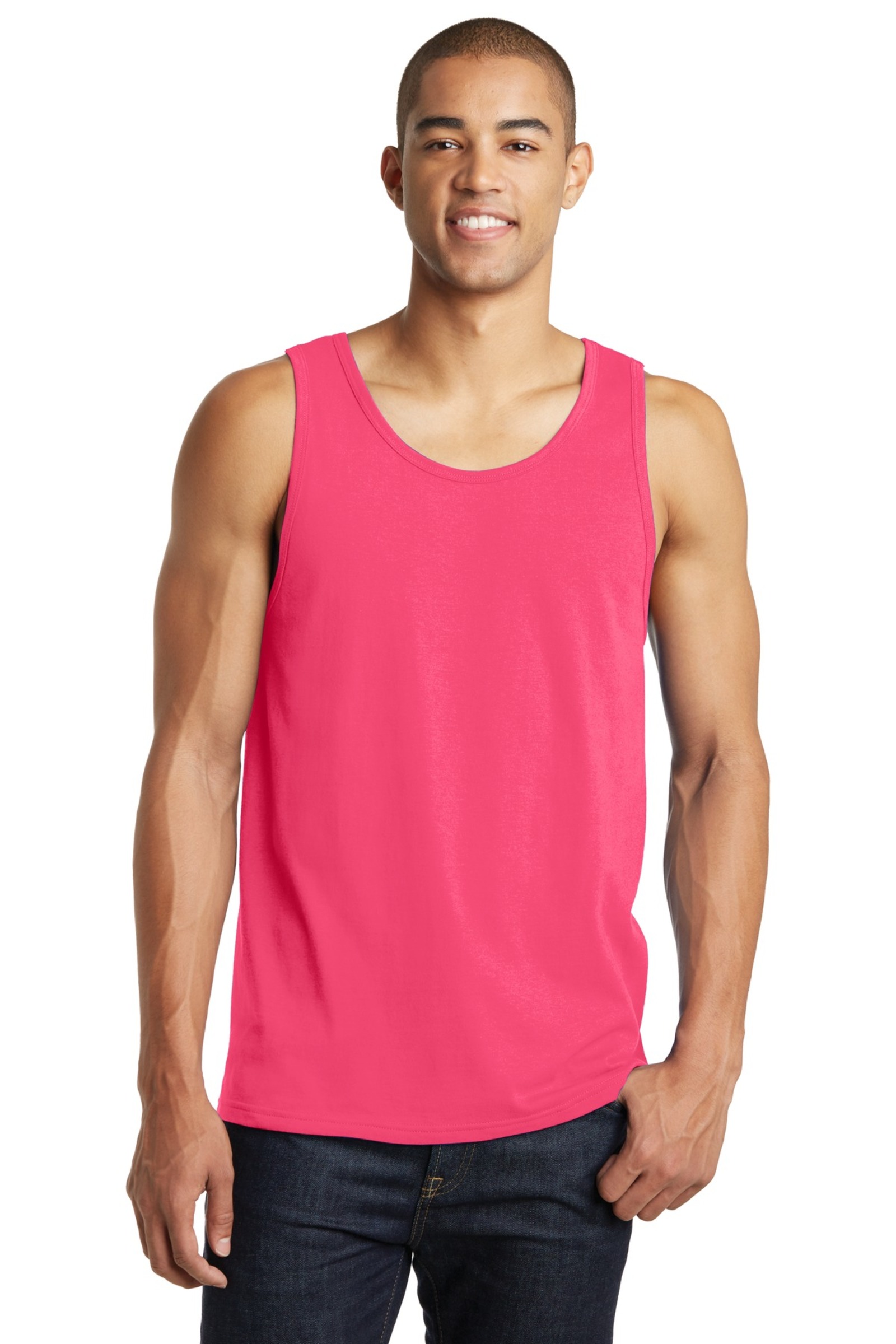 District Embroidered Men's The Concert Tank | T-Shirts - Queensboro