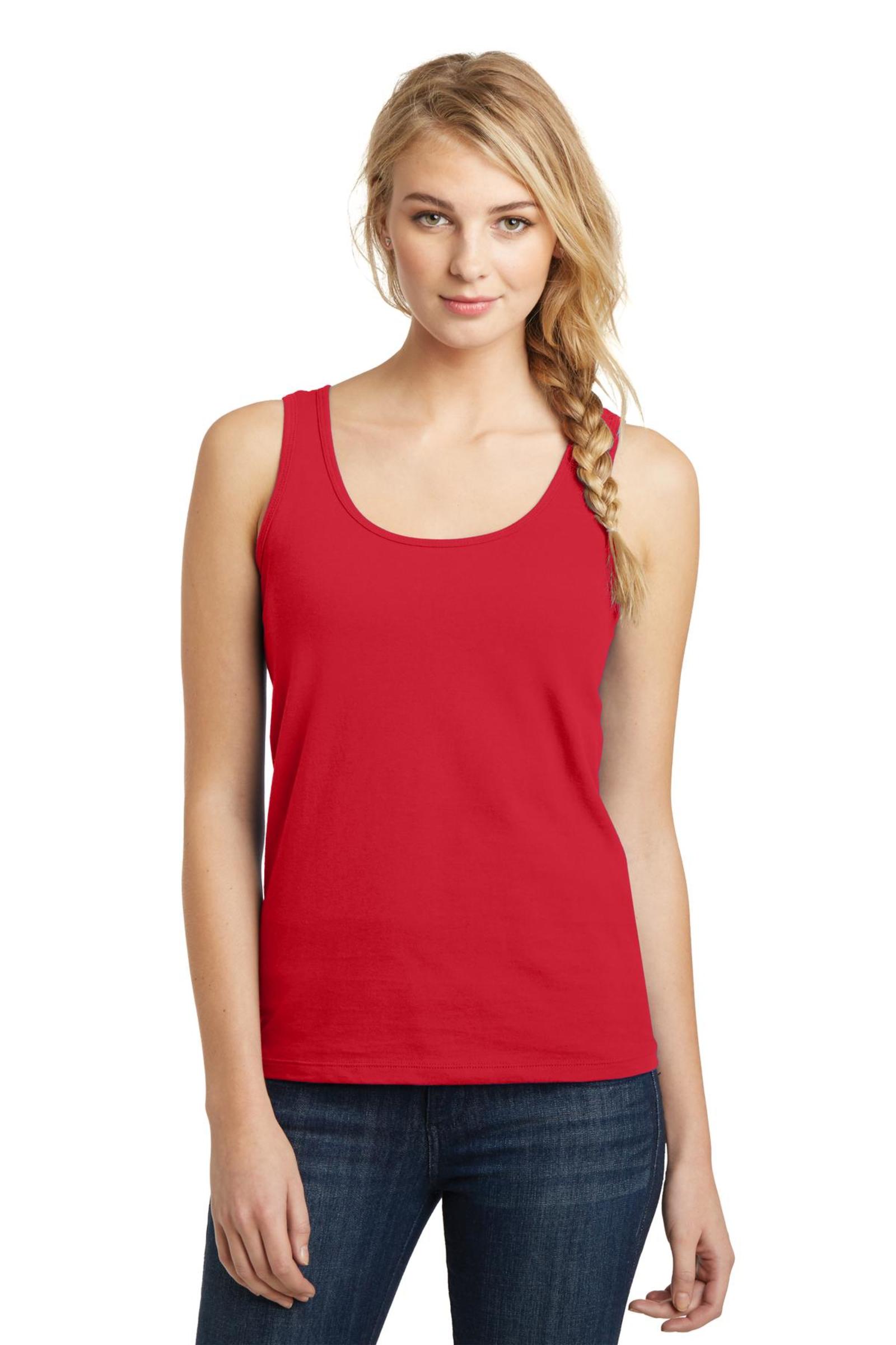District Embroidered Women's Concert Tank