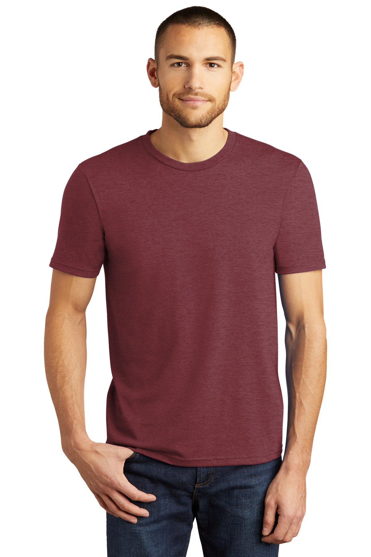 District Printed Men's Perfect TriBlend Tee - Queensboro