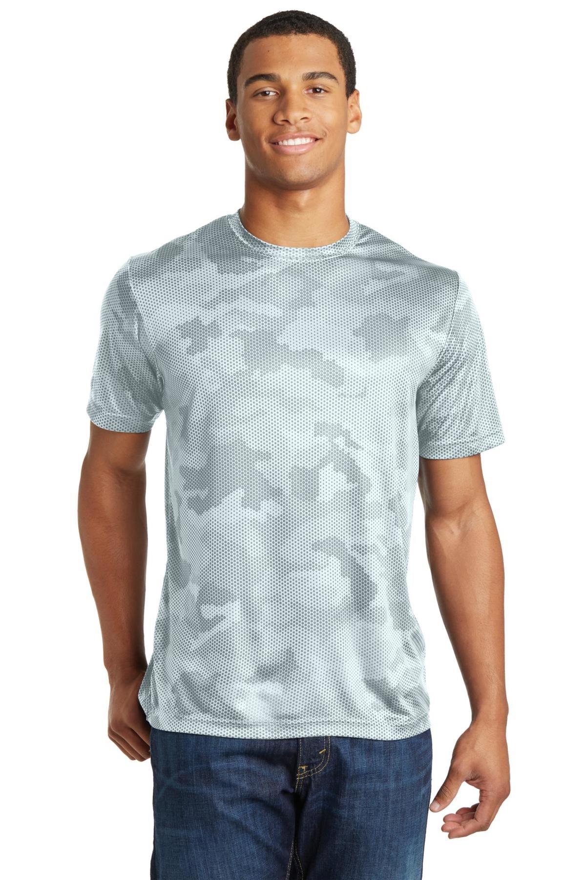 Sport-Tek Embroidered Men's CamoHex Tee
