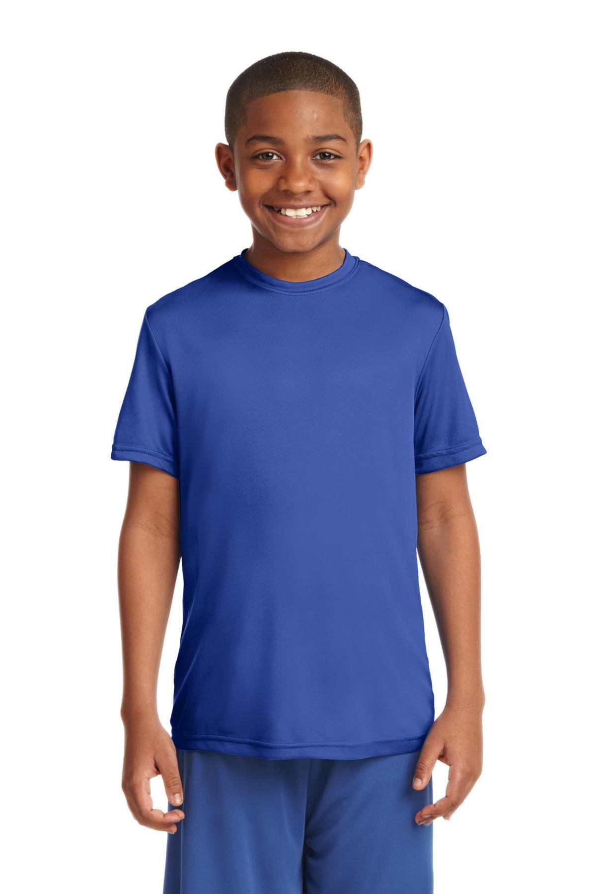 SportTek Printed Youth Competitor Tee Youth Apparel Queensboro