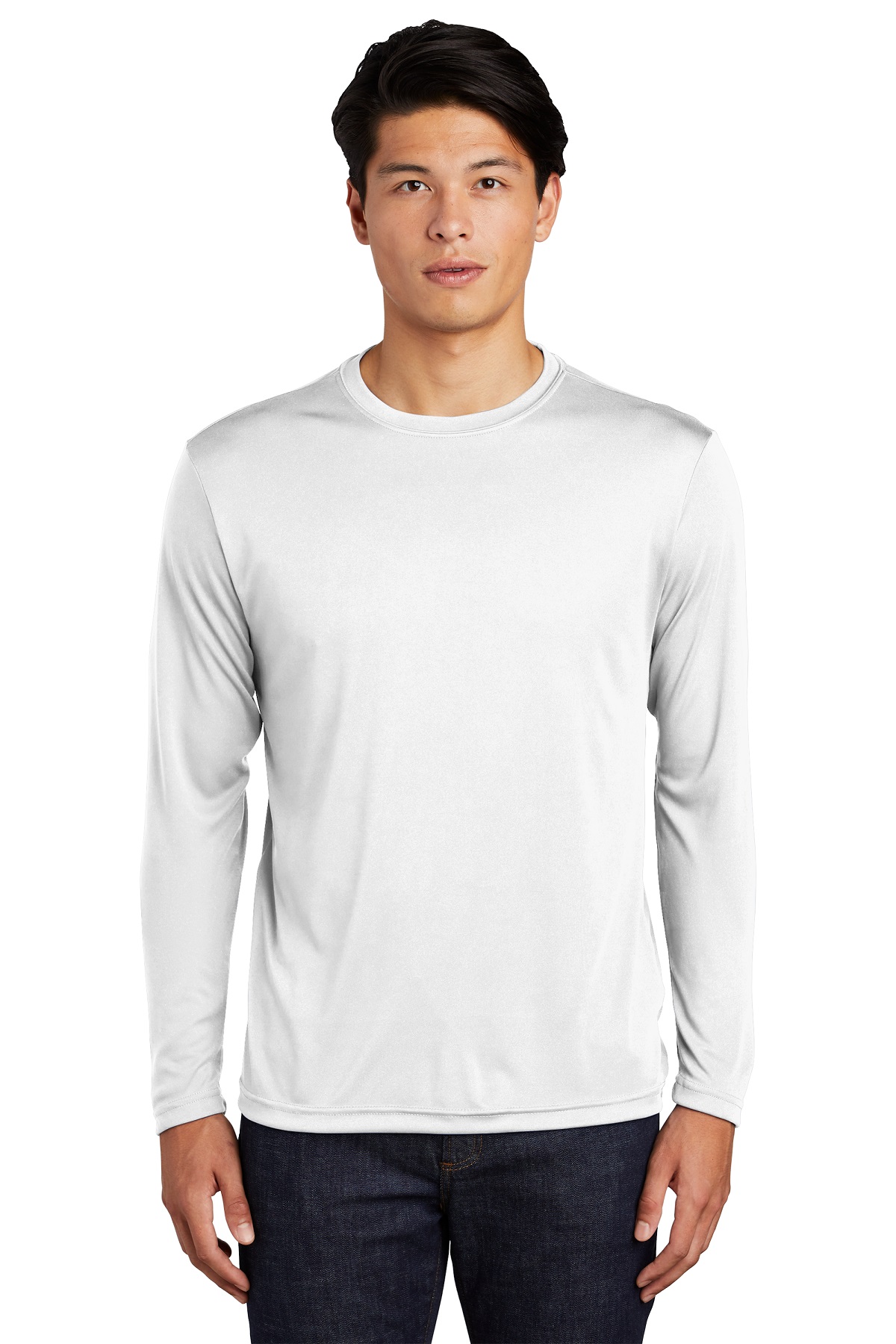 Sport-Tek Embroidered Men's Long Sleeve Competitor Tee Image - Sport-Tek Long Sleeve Competitor Tee