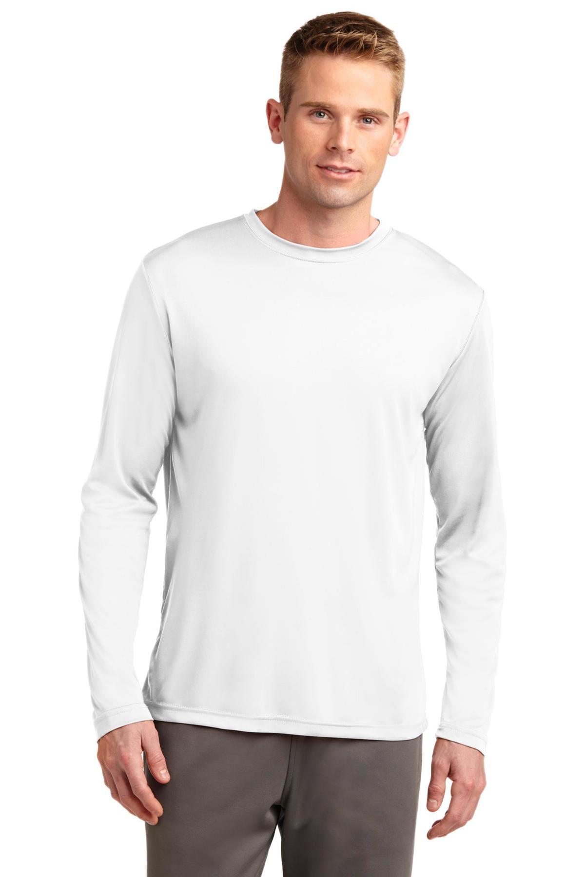 Sport-Tek Printed Men's Long Sleeve Competitor Tee