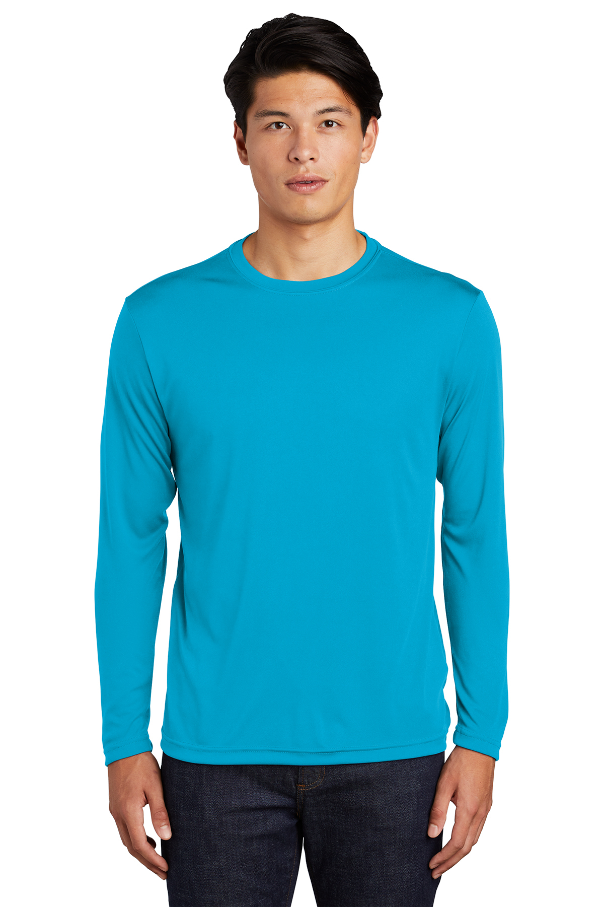 Sport-Tek Printed Men's Long Sleeve Competitor Tee | Activewear ...