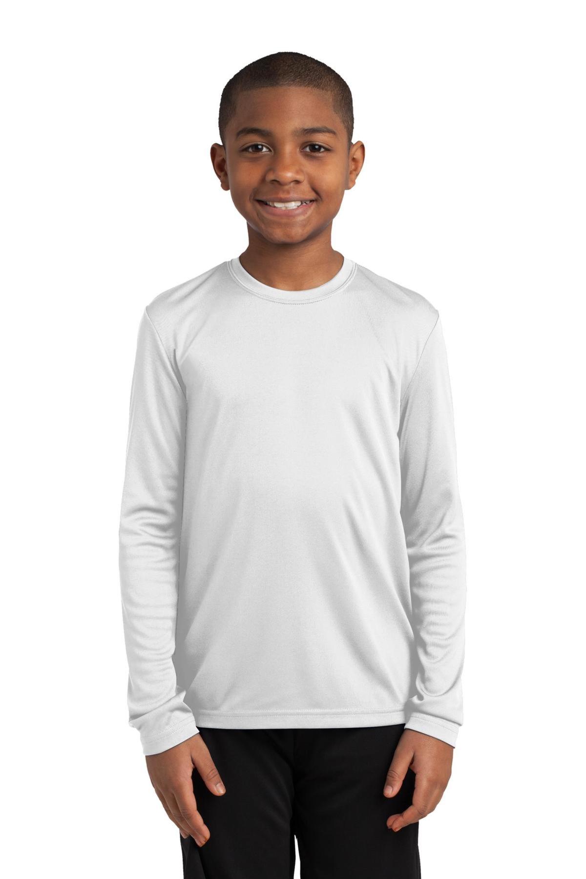 Sport-Tek Embroidered  Youth Long Sleeve Competitor Tee