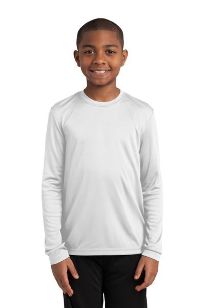 Sport-Tek Embroidered  Youth Long Sleeve Competitor Tee