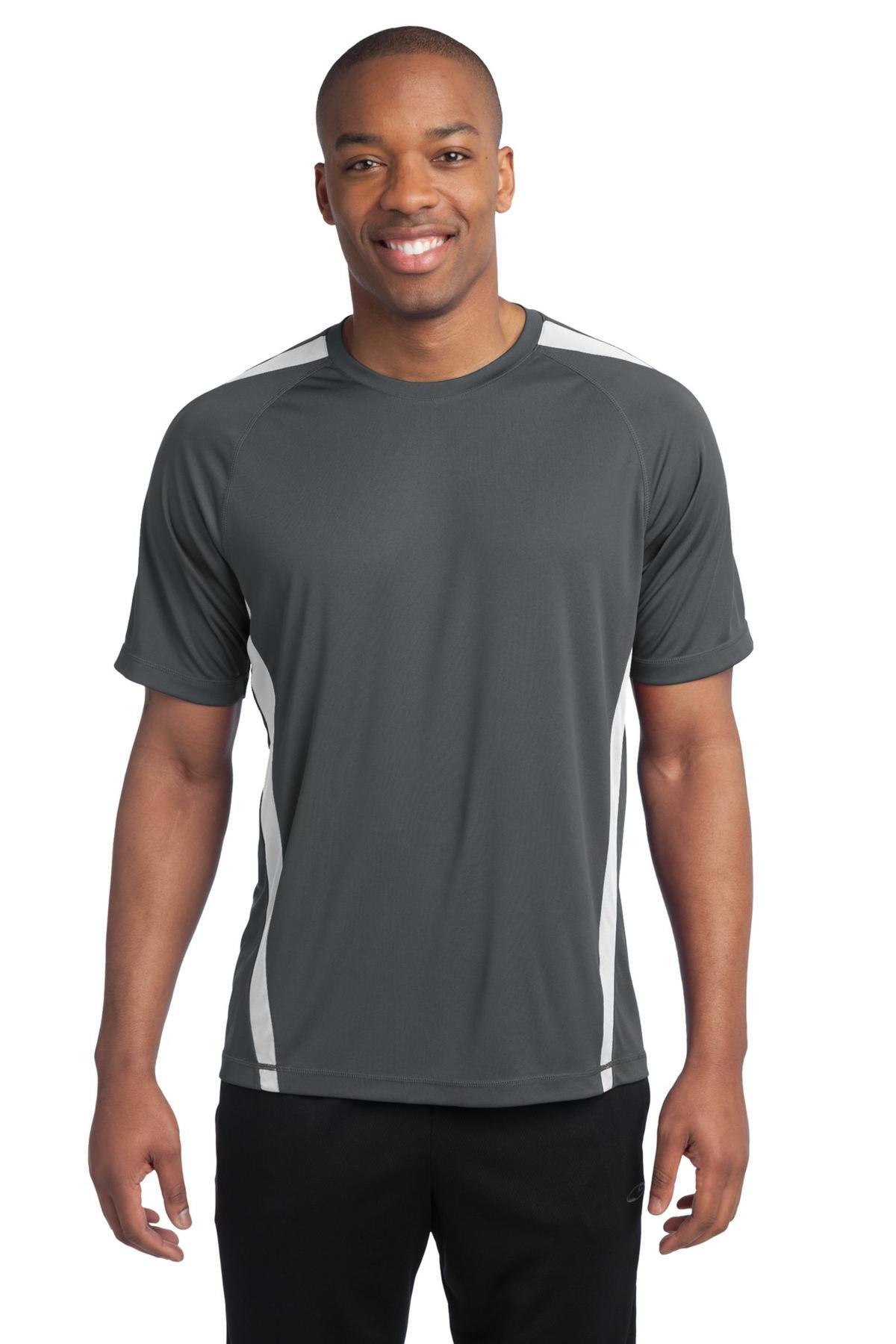 Sport-Tek Embroidered Men's Colorblock Competitor Tee