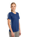 Sport-Tek Embroidered Women's Colorblock Competitor Tee Thumb