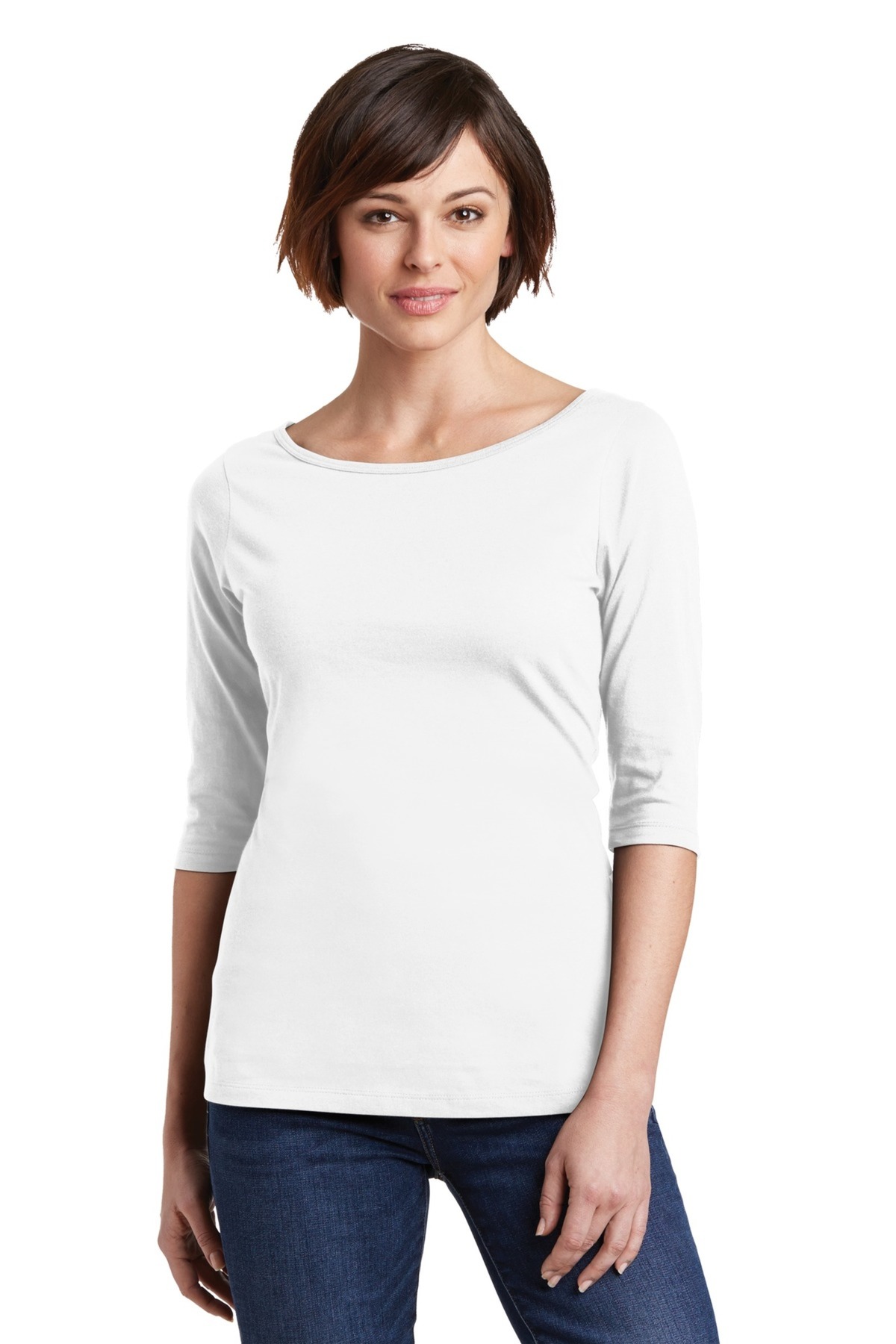 District Made Printed Women's Perfect Weight 3/4-Sleeve Tee | Women's ...