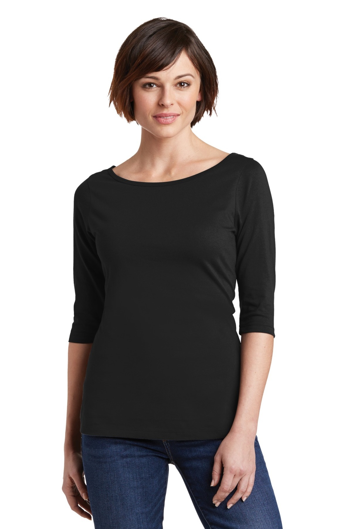 District Made Printed Women's Perfect Weight 3/4-Sleeve Tee | Women's ...