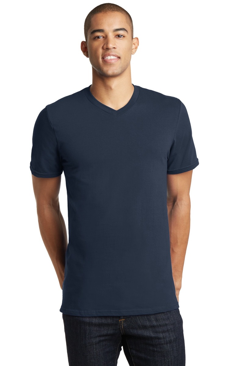 Product Image - District Men's Concert V-Neck Tee, custom embroidery, custom t-shirts