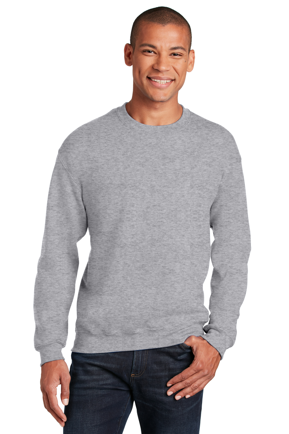 Gildan Embroidered Men's Heavy Blend Crewneck Sweatshirt | Sweatshirts ...