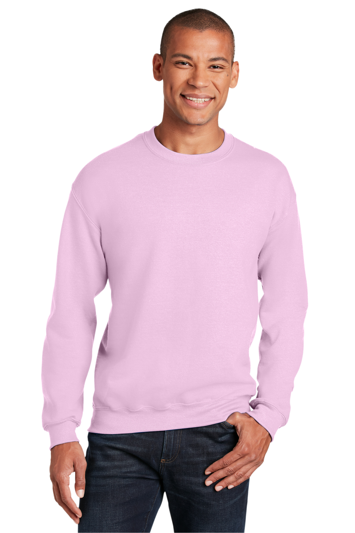 Gildan Embroidered Men's Heavy Blend Crewneck Sweatshirt Sweatshirts