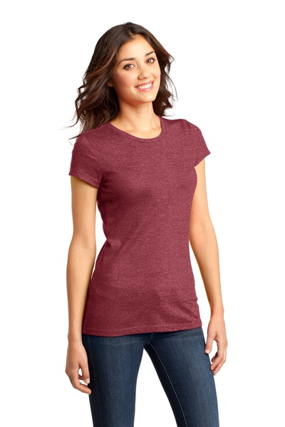 District Embroidered Women's Fitted Very Important Tee
