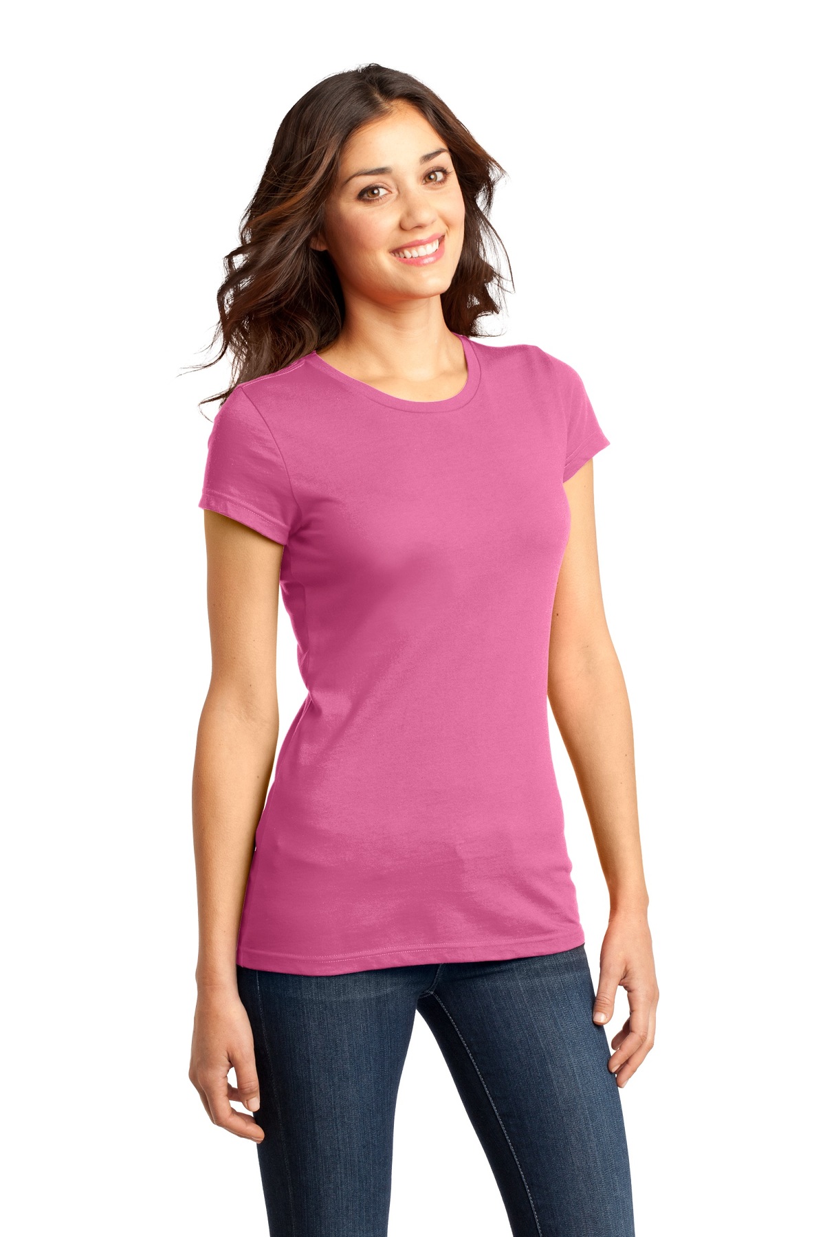 District Embroidered Women's Fitted Very Important Tee | Women's ...