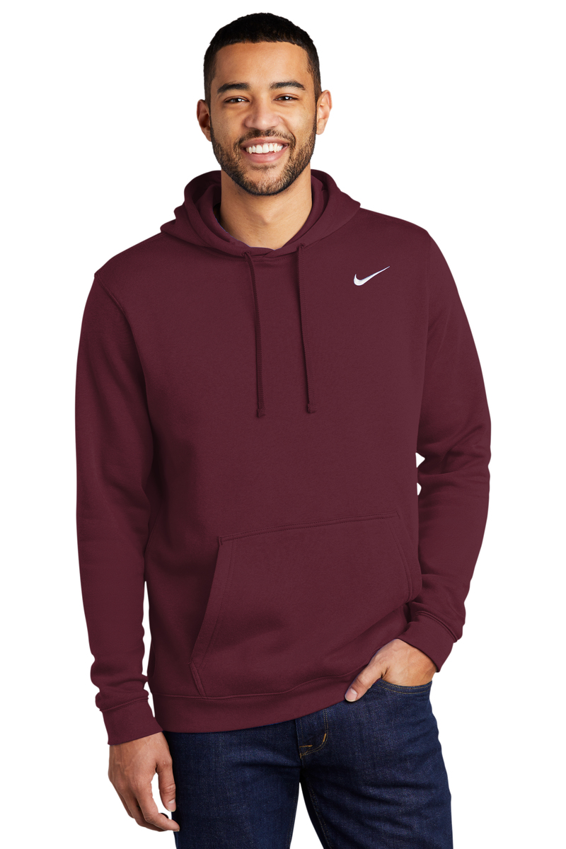 Nike Embroidered Men's Club Fleece Pullover Hoodie